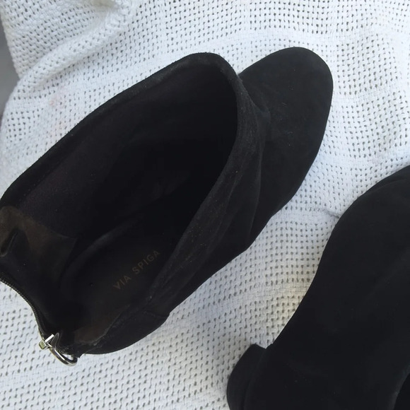 Via Spiga Mod suede Ankle boots 10 - Picture 9 of 15